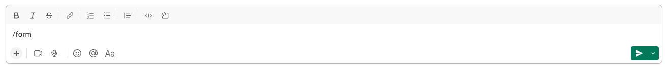 slack forms trigger channel form